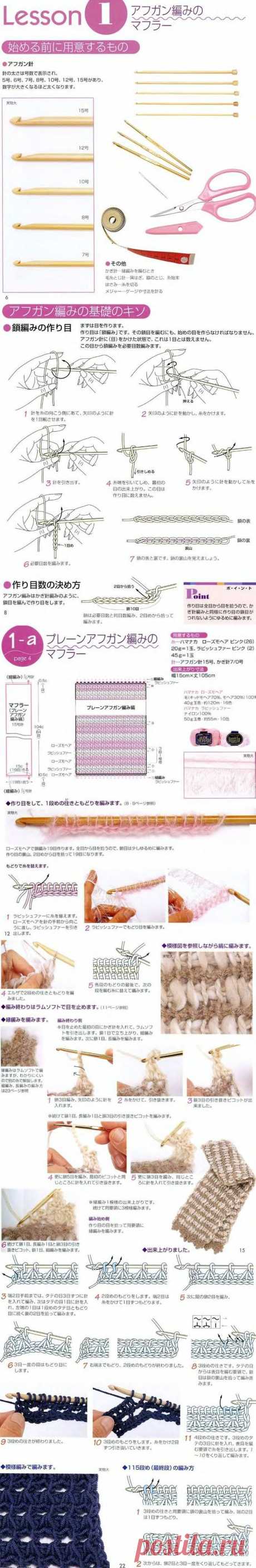 Альбом &quot;Let's knit series 10 2004&quot;/Тунисское вязание - япония/