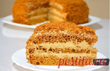 Ооочень ВКУСНЫЙ, НЕЖНЫЙ и ВЛАЖНЫЙ бисквитный МЕДОВИК со СЛИВОЧНЫМ кремом.ПРОСТО, БЫСТРО, ВКУСНО. | OK.RU