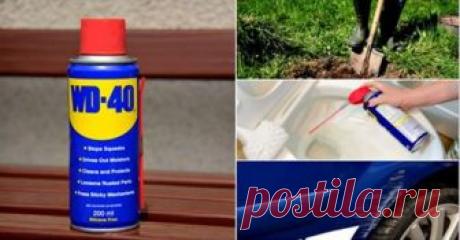 Как с помощью баллончика WD-40 решить множество повседневных проблем