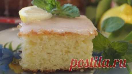 Наивкуснейший Лимонный пирог. Быстро, Просто и Безумно Вкусно! рецепт с фото