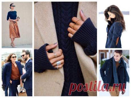 Одежда темно-синего цвета: с чем сочетать и носить