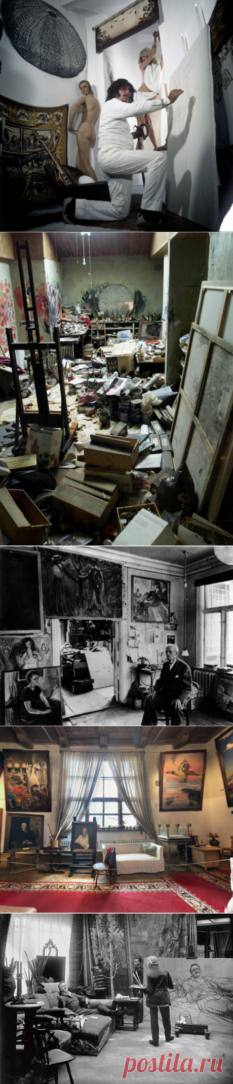 От Сезанна до Херста: 13 художников и их мастерские | AD Magazine Russia | Яндекс Дзен