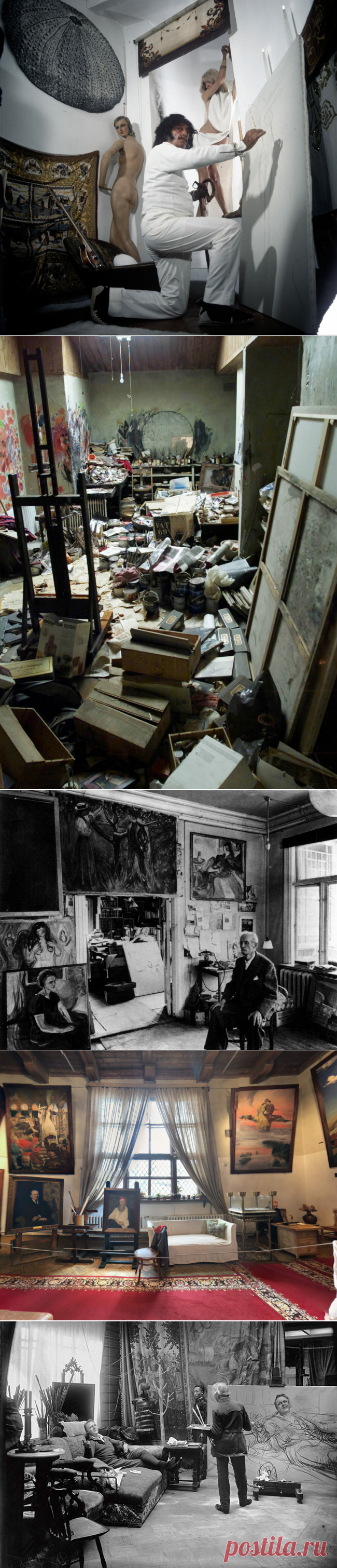 От Сезанна до Херста: 13 художников и их мастерские | AD Magazine Russia | Яндекс Дзен
