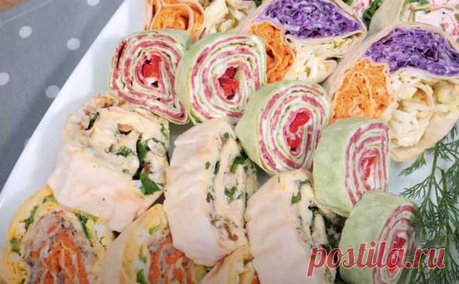 5 праздничных рулетов на новогодний стол: закуски заменяют салаты