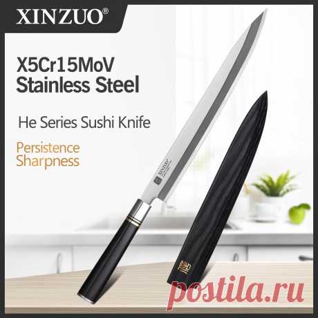 3247.7руб. 40% СКИДКА|XINZUO 240/270/300 мм филе Ножи с ножнами X5Cr15MoV Сталь Кухня ножи японские сашими суши нож Деба Ножи черное дерево РУЧКА|knife smith|knife trainingknife package | АлиЭкспресс Покупай умнее, живи веселее! Aliexpress.com