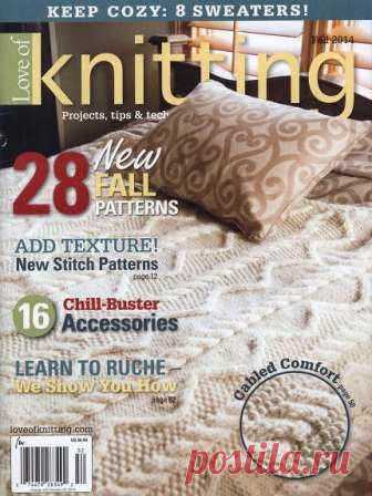 Журналы по вязанию и рукоделию: Love of Knitting - Fall 2014
