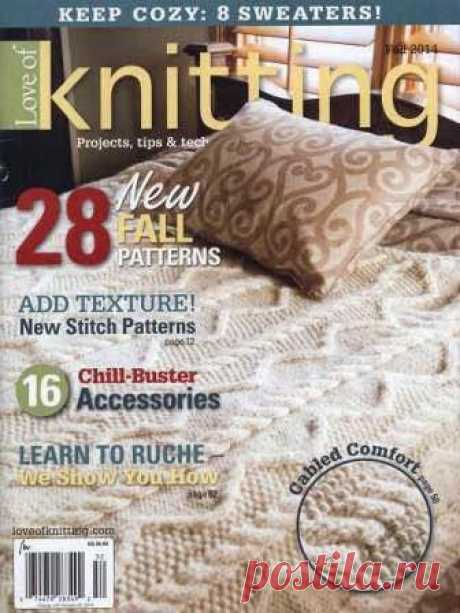Журналы по вязанию и рукоделию: Love of Knitting - Fall 2014