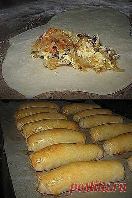 Супер-пирожки с капустой&lt;&lt;Сигары&gt;&gt;