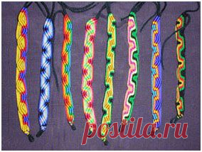 Как плести фенечки из мулине ниток | Своими руками