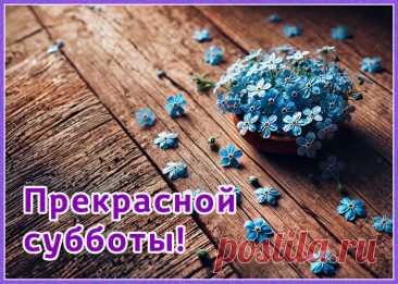 С субботой! С денечком прекрасным —
Спокойным, счастливым и ясным!
Пусть будет вокруг всё красивым.
Желаю тебе позитива!