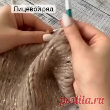 Простой узор спицами. вязание схема узора ажурные елочки