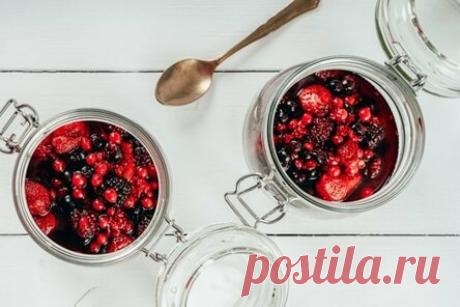 Ягодный компот на зиму без стерилизации