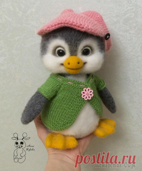 Пингвинчик(сухое валяние)