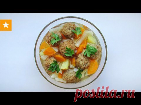 Постный суп с фрикадельками и красной чечевицей – рецепт с фото / Простые рецепты