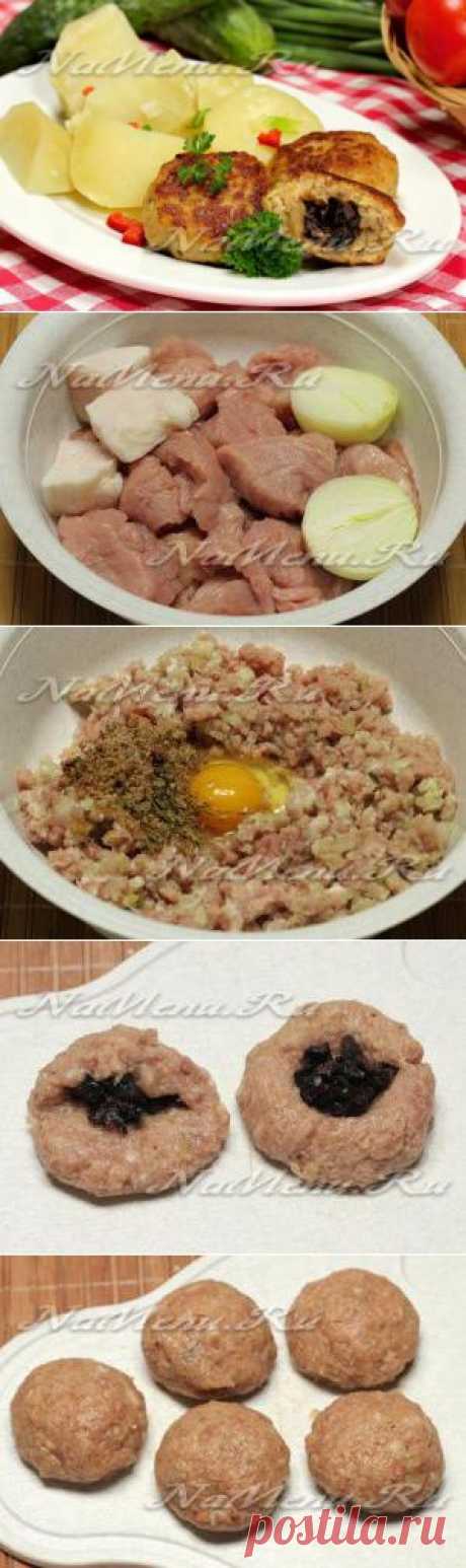Котлеты с черносливом