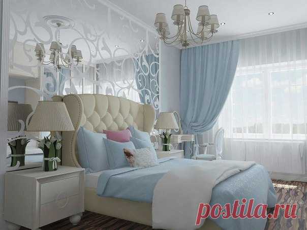 Романтичная и уютная спальня