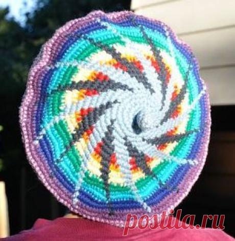 Как связать шапку крючком по спирали - UaМастера - все о handmade в Украине