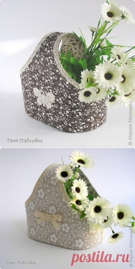 Корзинки из картона