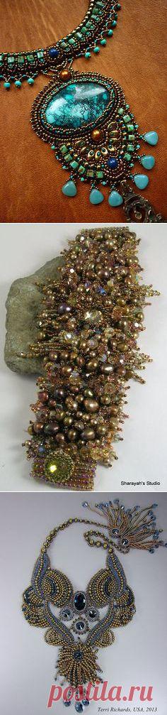 Бисероплетение в Pinterest