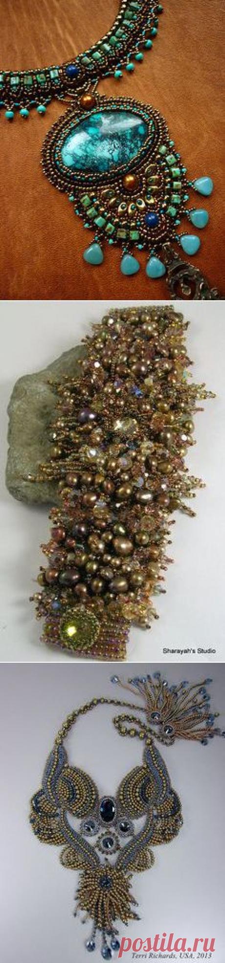 Бисероплетение в Pinterest