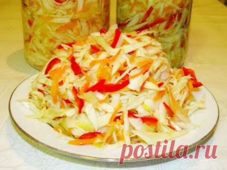 Капуста в маринаде. Быстро и невероятно ВКУСНО!