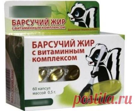 Барсучий жир, лечебные свойства и противопоказания