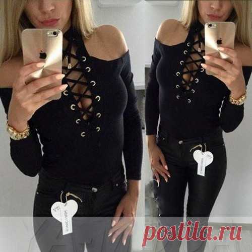 Кофточка с шнуровкой недорого купить. Скидка. Доставка.