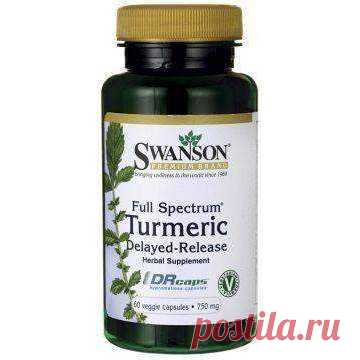 SWANSON Full Spectrum Turmeric 750mg x 60 capsules turmeric root