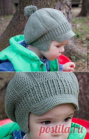 вязаная кепочка для малыша