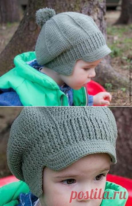 вязаная кепочка для малыша