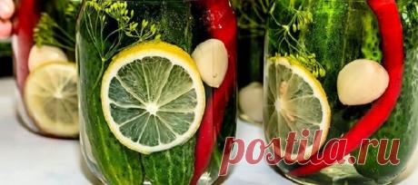 МАРИНУЕМ ВКУСНЫЕ И ХРУСТЯЩИЕ ОГУРЦЫ БЕЗ ДОБАВЛЕНИЯ УКСУСА