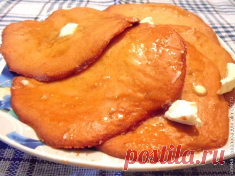 Постные лепешки на рассоле