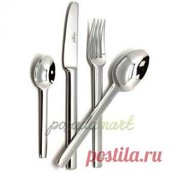 Набор столовых приборов Next на 6 персон 24 предмета нержавеющая сталь серебро зеркальная полировка серия Наборы на 6 персон Cutipol UT9240 с доставкой - Posudamart.Ru