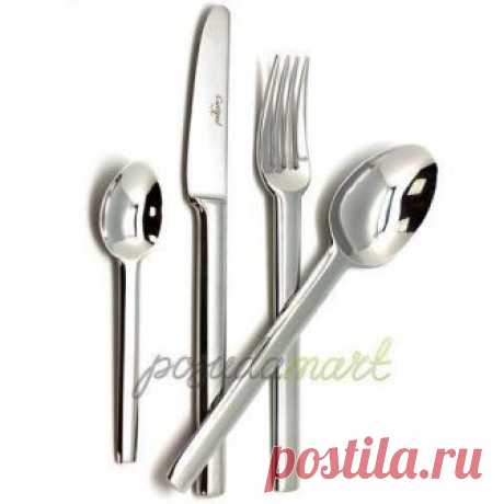 Набор столовых приборов Next на 6 персон 24 предмета нержавеющая сталь серебро зеркальная полировка серия Наборы на 6 персон Cutipol UT9240 с доставкой - Posudamart.Ru
