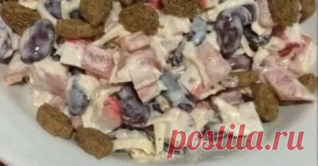 Салат на скорую руку Автор рецепта Акжан  Салат на скорую руку - пошаговый рецепт с фото. Салат на скорую руку, вкусный и очень простой.