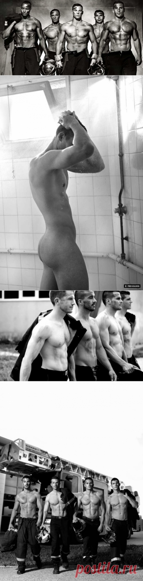 Французские пожарные выпустили самый горячий календарь 2016 года