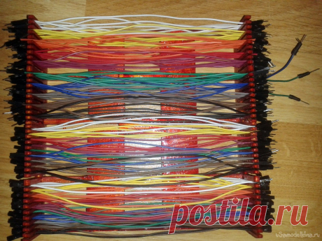 Органайзер для dupont 200 мм Всем привет и приятного времяпровождения. Тем, кто занимается радиотехникой, и в частности конструктором Arduio, знают как важно организовать правильное хранение компонентов для их быстрого поиска и возврата на место в случае непригодности для работы. Придумано много разных хранилищ, но сегодня