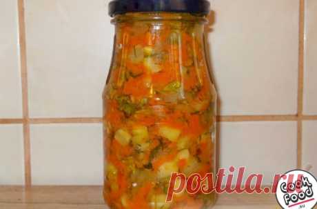 Закуска из кабачков и моркови: рецепт приготовления с фото