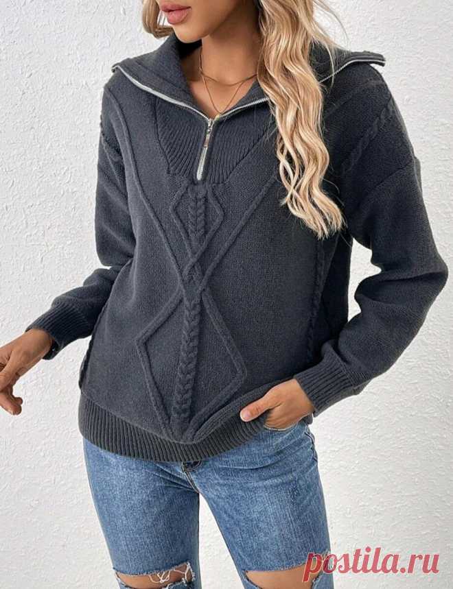 Я часто нахожу вязальные идеи на сайте Shein. | Asha. Вязание, дизайн и романтика в фотографиях.🌶 | Дзен