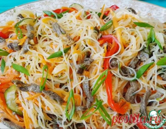 Салат из Фунчозы – кулинарный рецепт