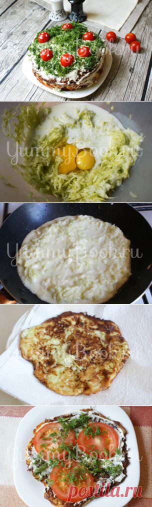 Кабачковый торт - пошаговый рецепт с фото