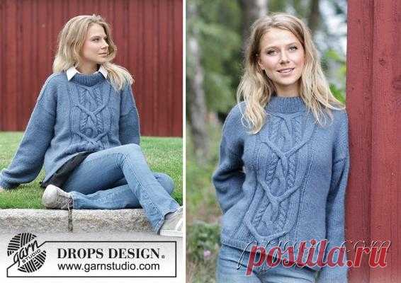 Свитер Winter Love спицами