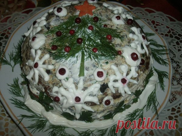 Печеночный торт к новогоднему столу - Усадьба-вырастим и сделаем своими руками - Группы Мой Мир
