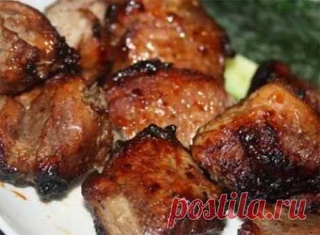 Свиной шашлык в квасе | Домашняя кулинария