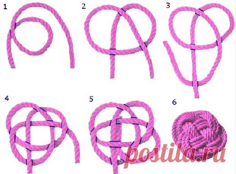 (+1) тема - Декоративная подушка-узел: сделать проще, чем кажется | РУКОДЕЛИЕ