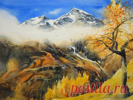 Волшебные акварели Хайнца Швейцера(HEINZ SCHWEIZER)