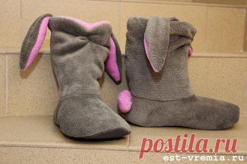 Домашние угги (мастер - класс)