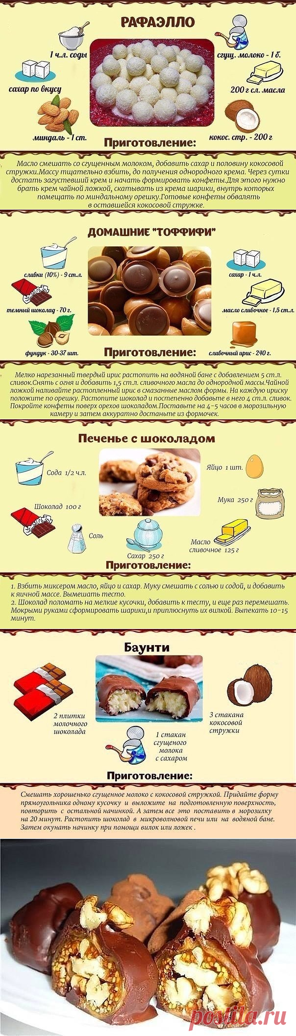 Домашние конфетки