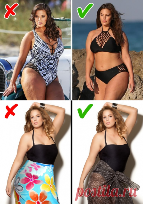 10 способов скрыть недостатки фигуры на пляже для тех, кто не успел похудеть к лету