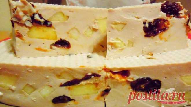 Диетический творожный десерт